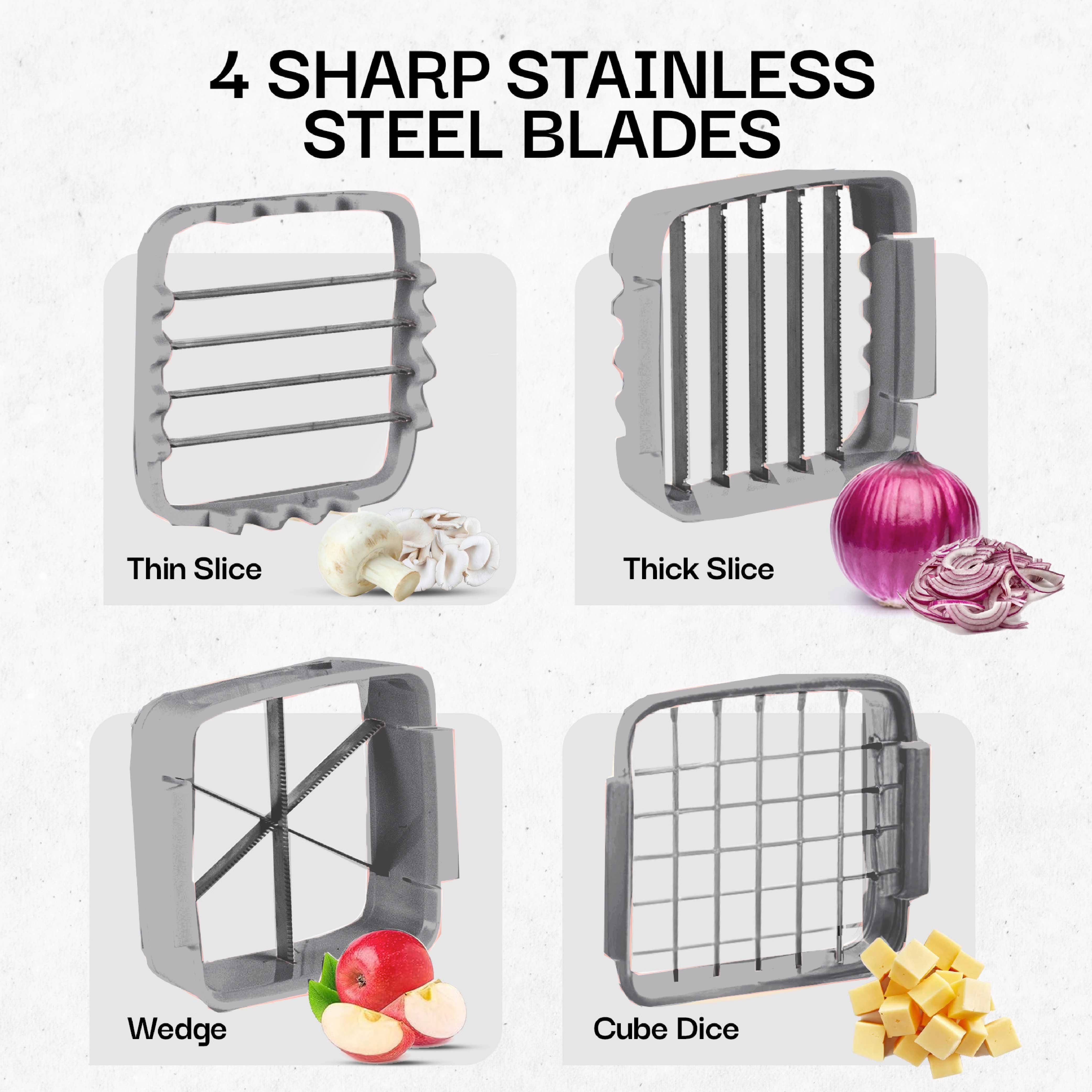Gotham Steel/Granitestone - Wholesale Kitchen Tool/Gadget - Nutri Chopper with Fresh-keeping container Vegetable  3