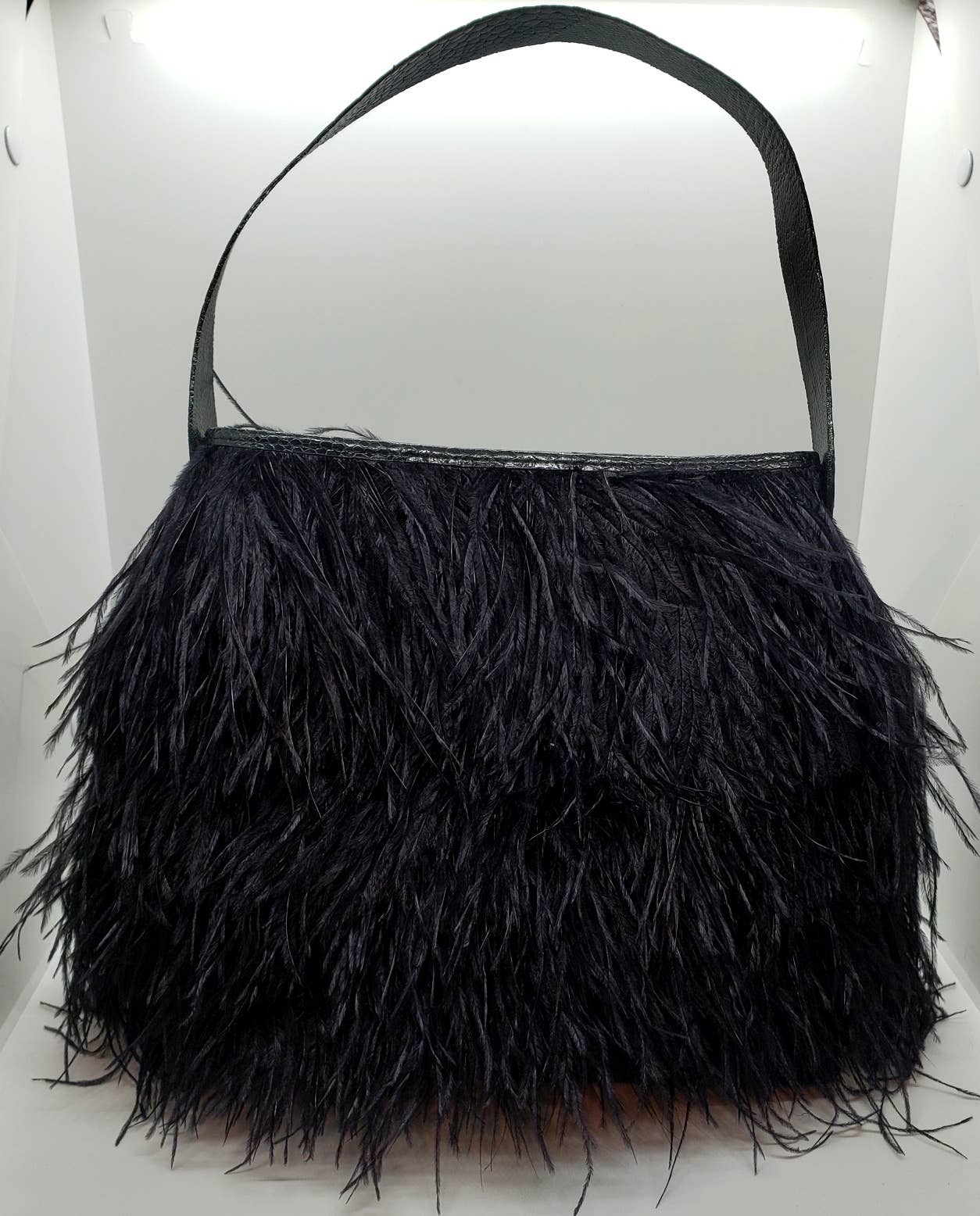 KOLUNTU - Wholesale Tote Bag - Women's - Shayleen Ostrich Feather TOTE0