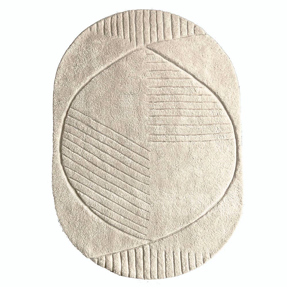 Malagoon - Wholesale Area Rug - Oval funky rug1