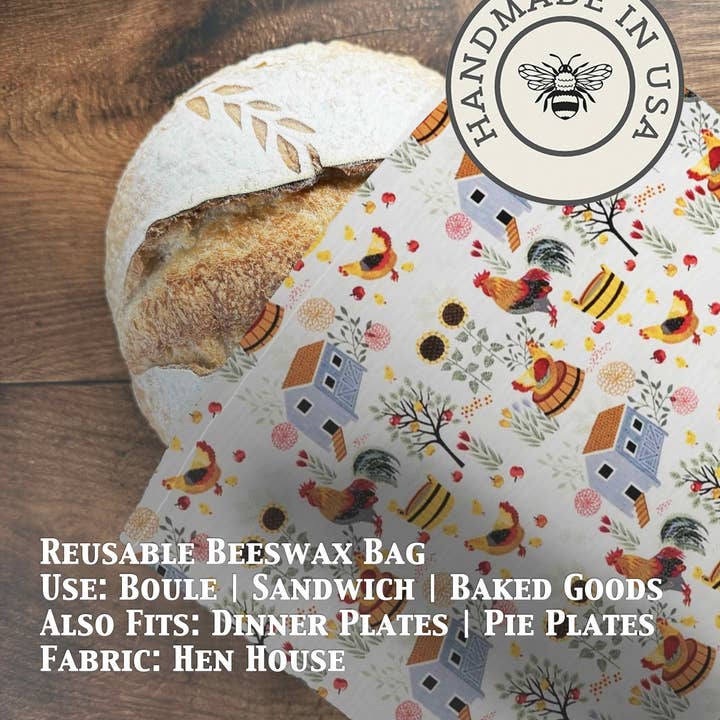 Five Oaks Farm – Großhandel Verpackung/Beutel zur Aufbewahrung von Lebensmitteln – Brotbeutel | Bienenwachsbeschichtet60