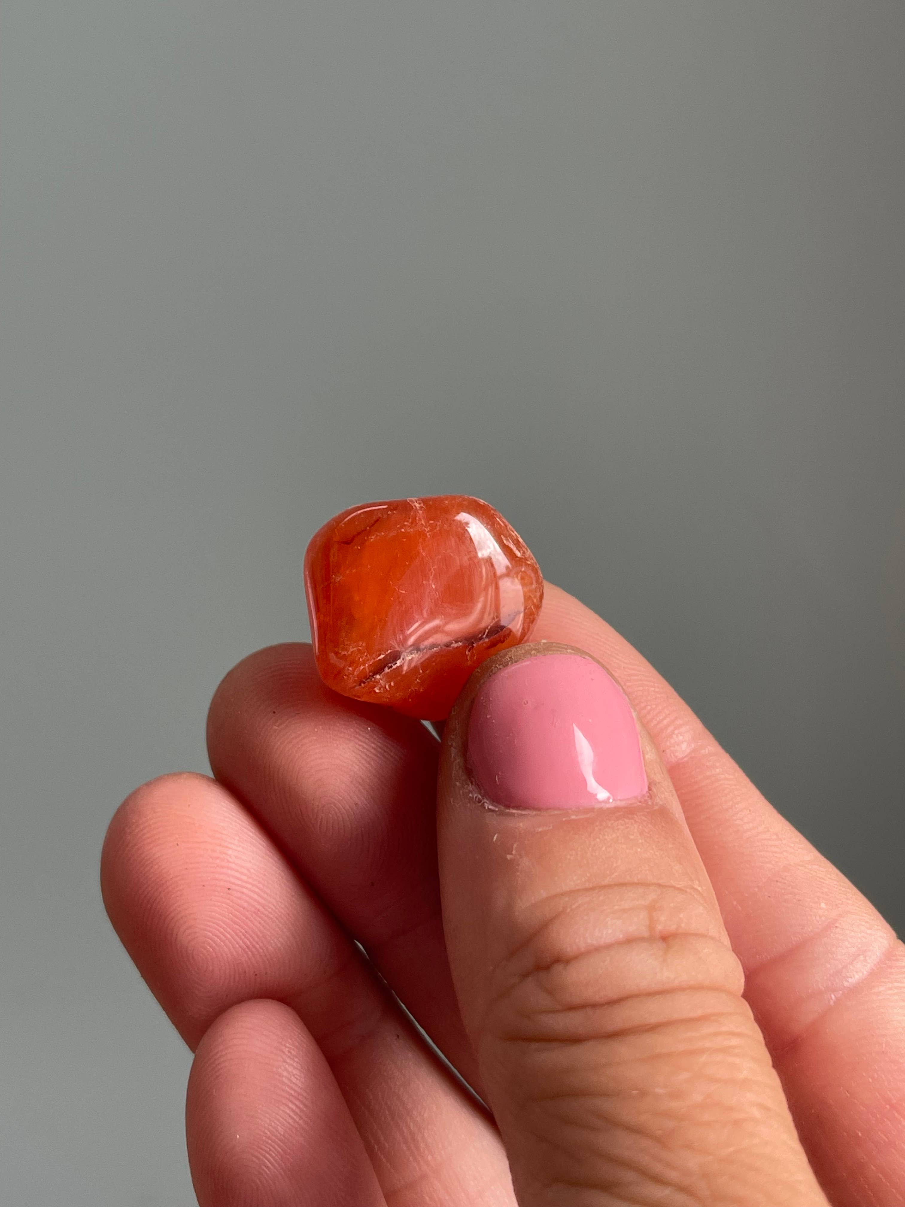 Tumbledshop - Wholesale Spiritual Stone/Crystal - Carnelian Tumbled Stones, You Choose7