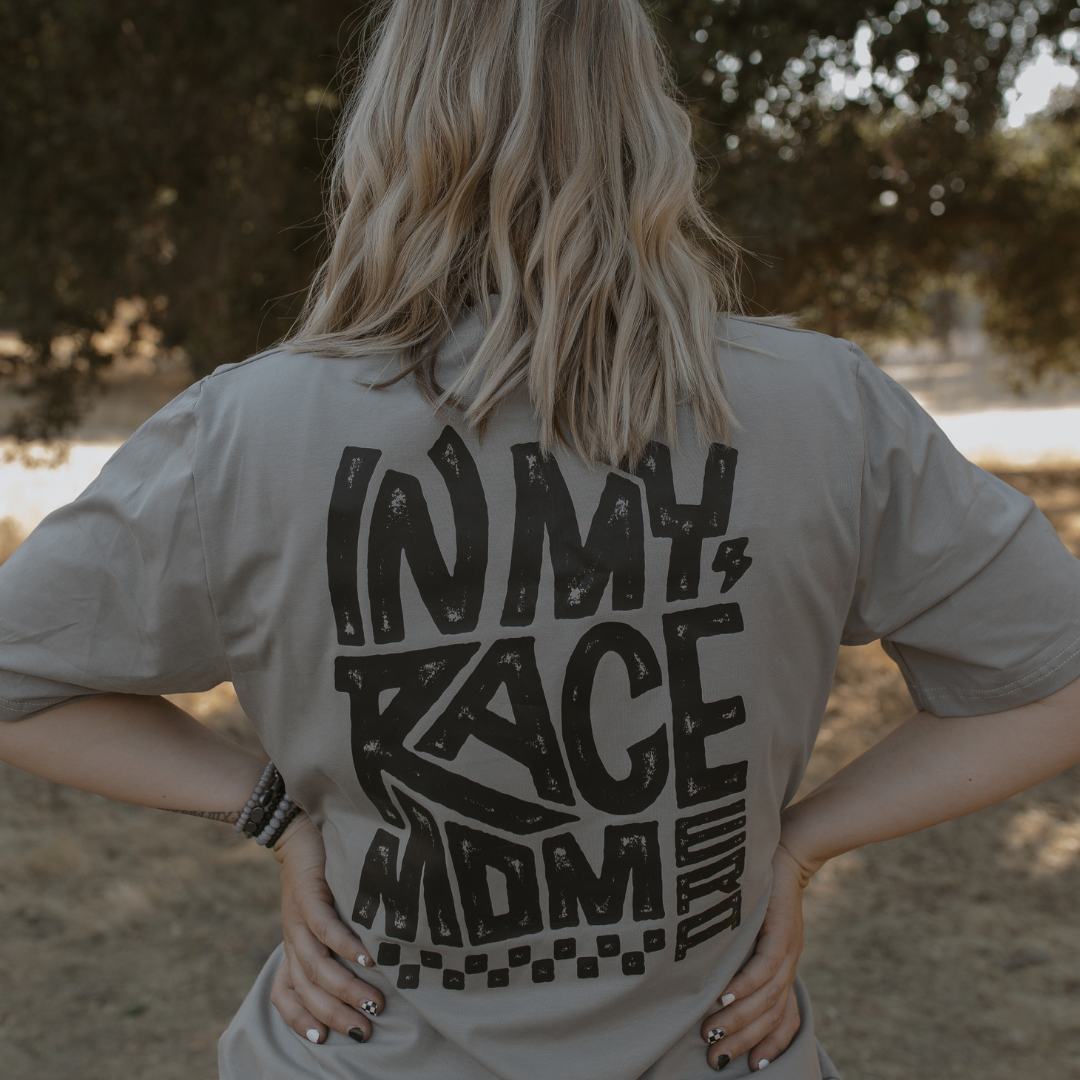 Strictly Wild - Wholesale Screen Printed T-Shirt - Unisex - In My Race Mom Era T-Shirt2