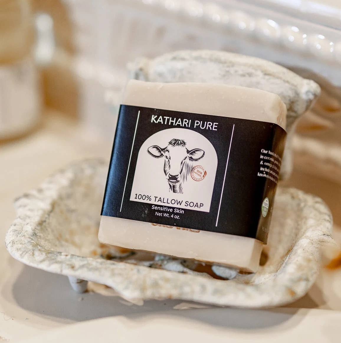 TheGoodFatCo – Engroshandel Sæbestykke – 100% græsfodret talgsæbe