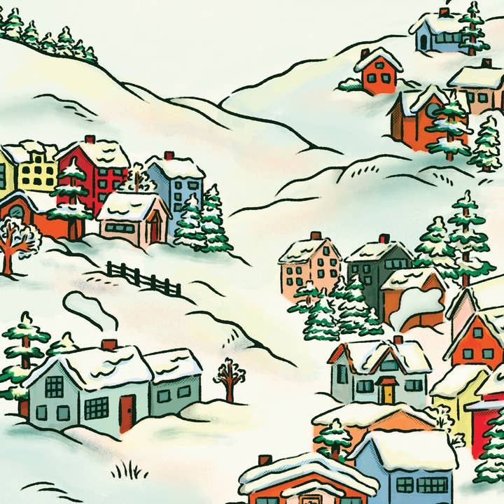 Everyday Antonia Mae - Wholesale Art Print - Winter Village | 8x10 Print1