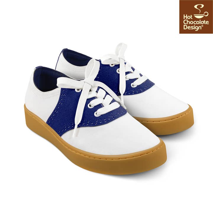 Hot Chocolate Design - Saddle Sneakers Blue and other Purchase Wholesale defective shoes. Free Returns & Net 60 Terms on Faire trending on Faire.