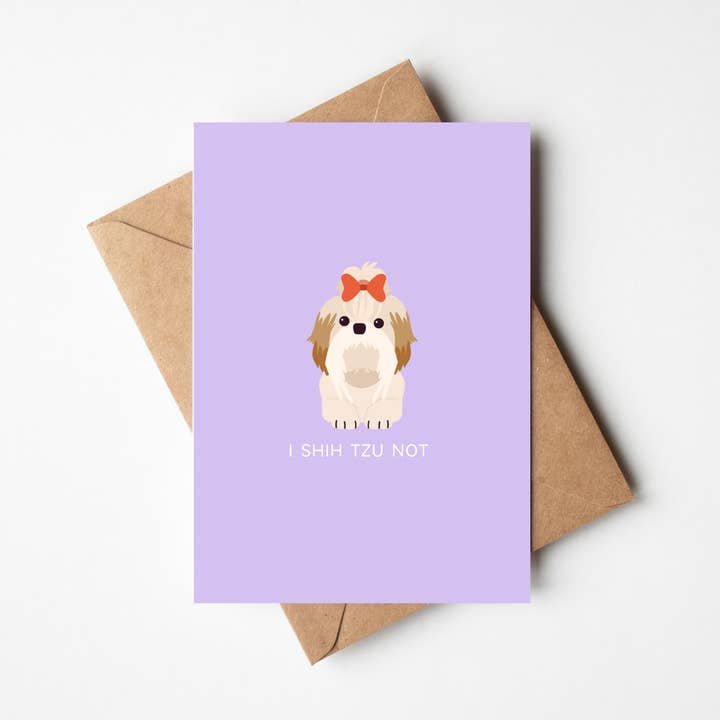Je Shih Tzu Pas pour la vente par Howdy Stranger Studio