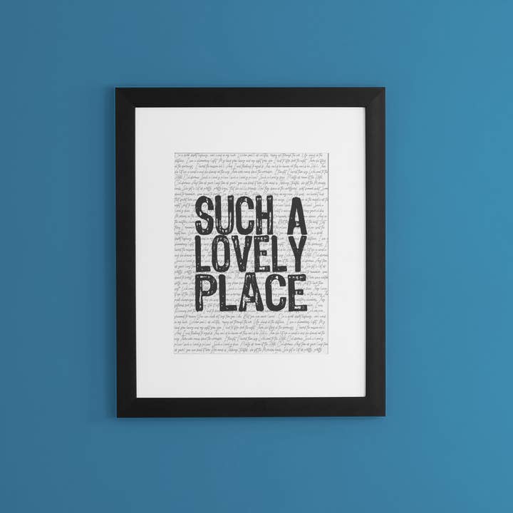 Stadium Prints by BTB - Wholesale Art Print - Music Inspired Vintage Style Art Print21