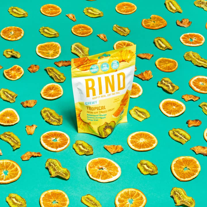RIND Small Batch LLC - Wholesale Dried/Dehydrated Fruit - Tropical Blend, Skin-on Dried Fruit - 3oz5