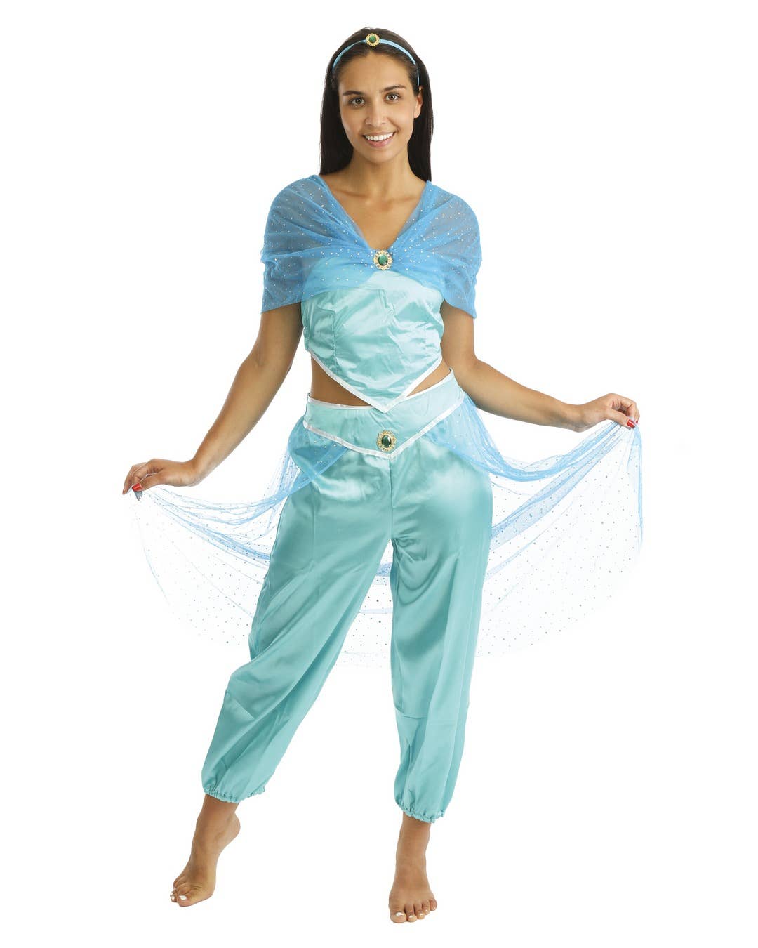 P'tit Clown - Vendita all'ingrosso Costume di carnevale - Donna - Costume Principessa Orientale - Adulto - L/XL0