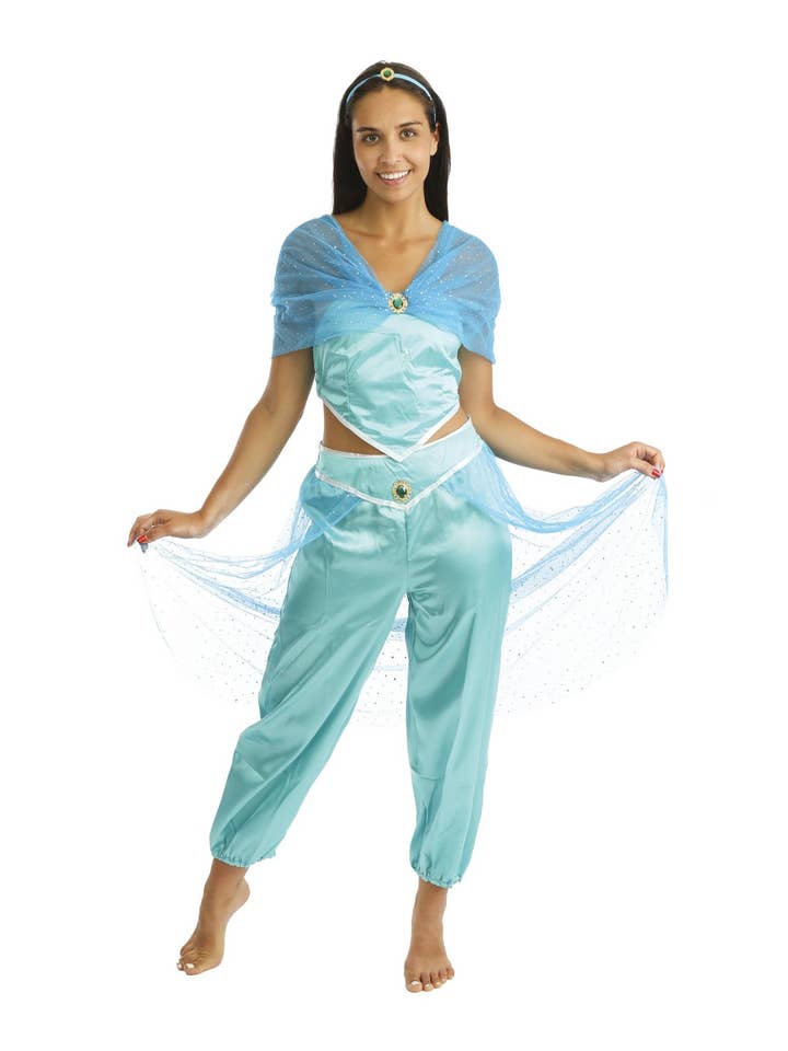 P'tit Clown - Vendita all'ingrosso Costume di carnevale - Donna - Costume Principessa Orientale - Adulto - L/XL