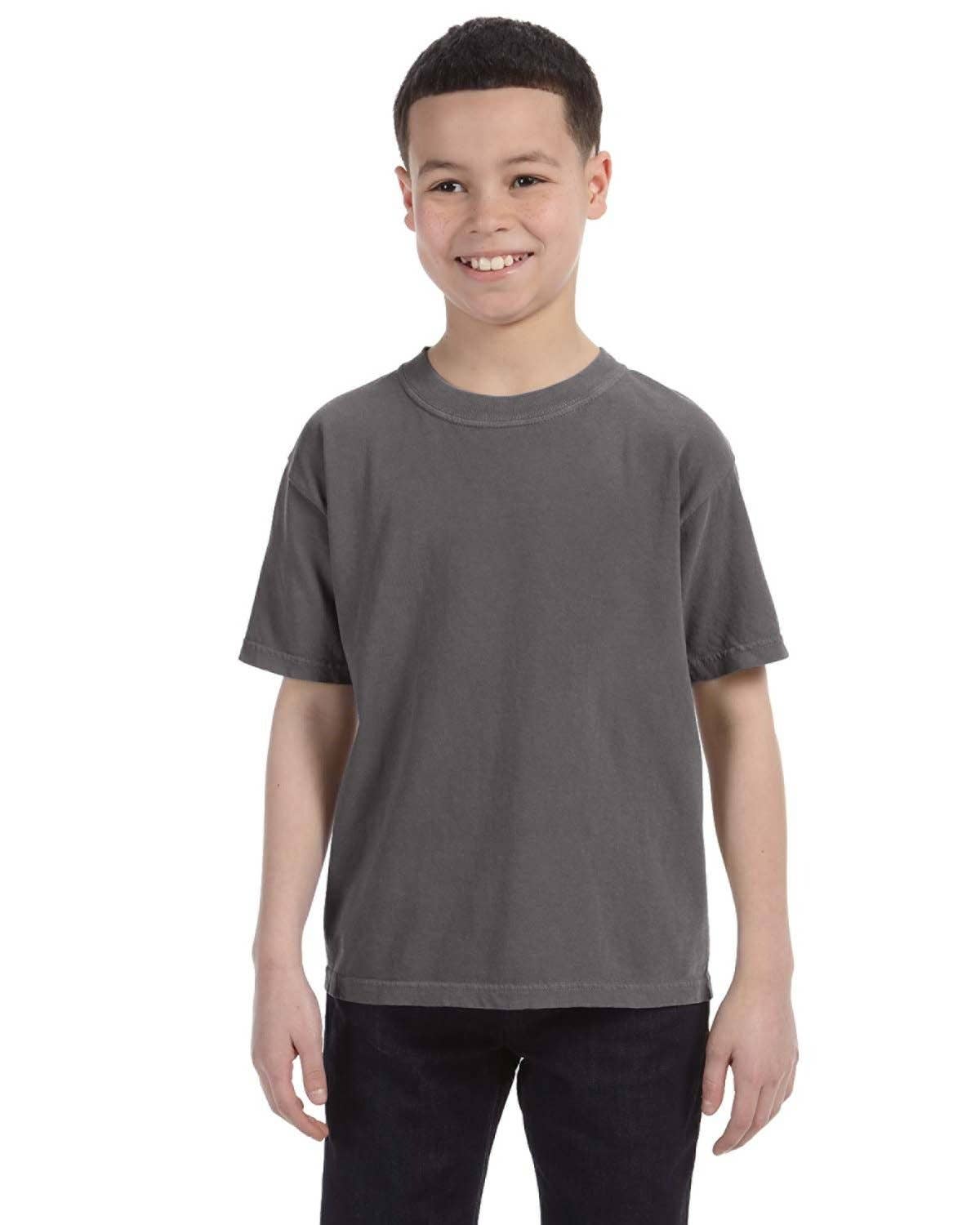 Total Apparel - Wholesale T-Shirt - Kids - Comfort Colors Garment-Dyed Youth Midweight T-Shirt | C90185