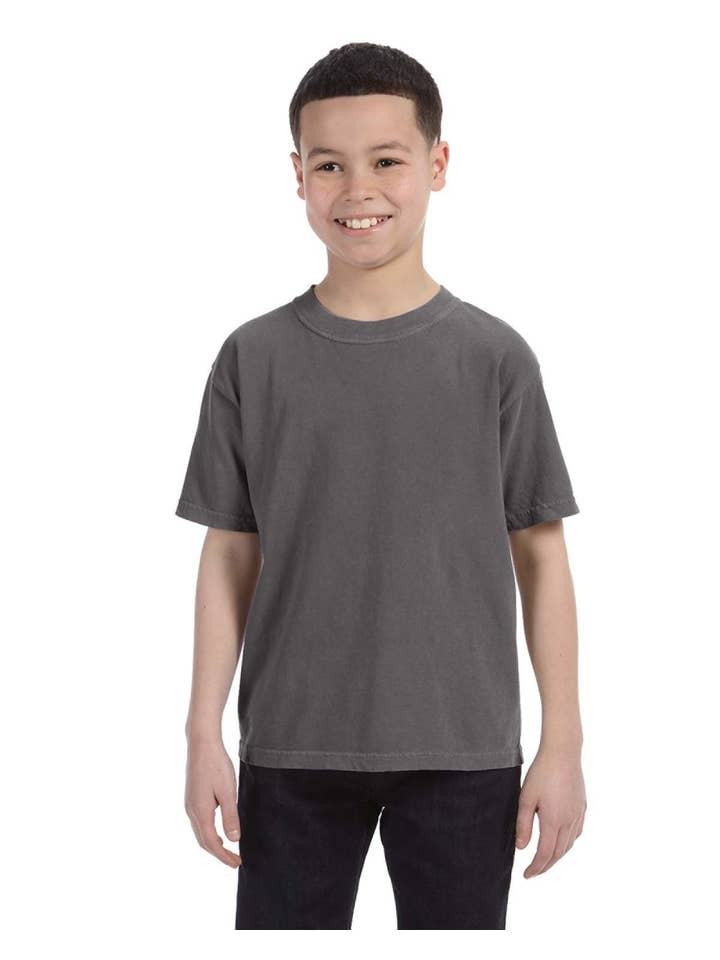 Total Apparel - Wholesale T-Shirt - Kids - Comfort Colors Garment-Dyed Youth Midweight T-Shirt | C90185