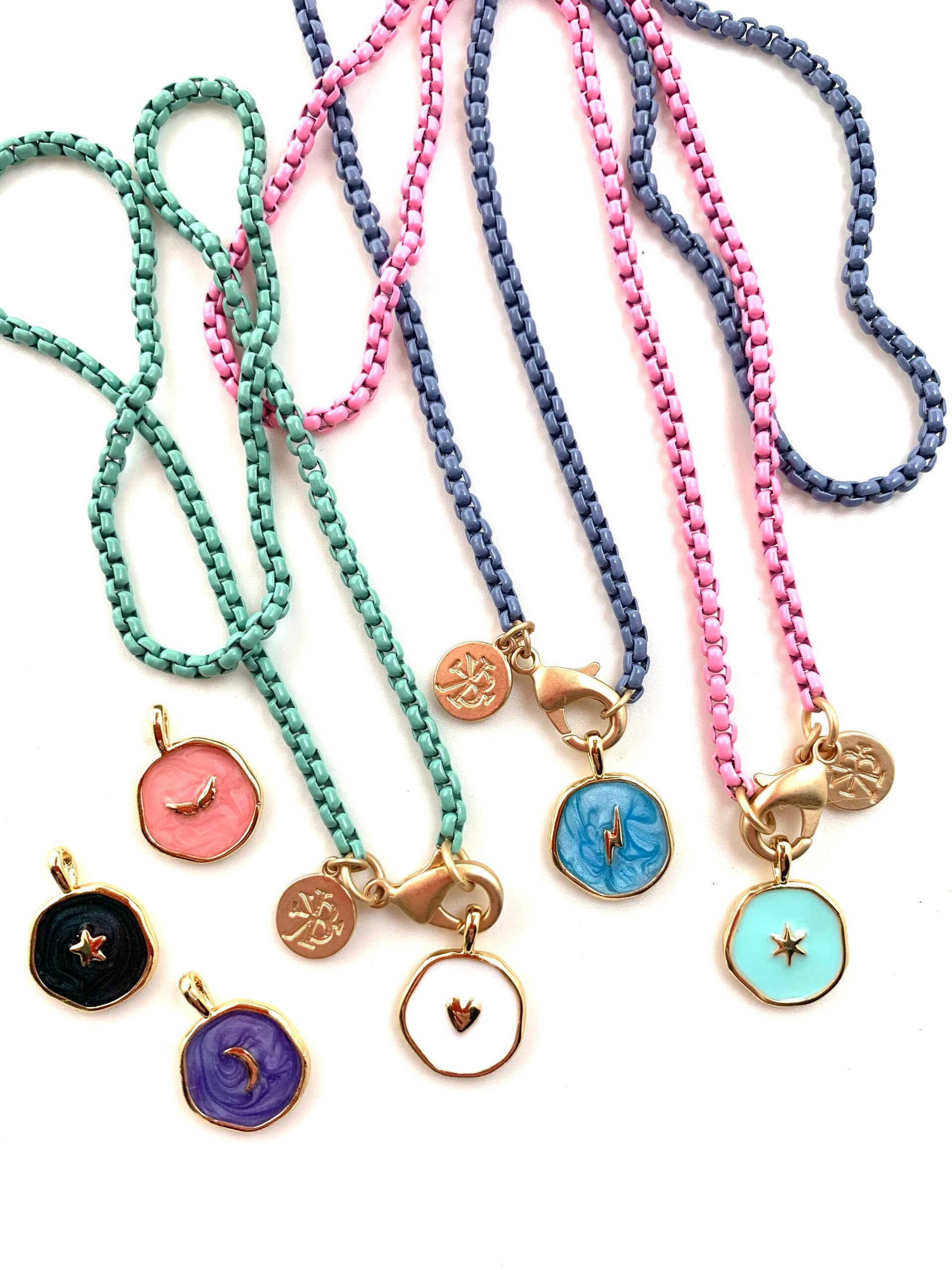 Karli Buxton – wholesale Kedjehalsband – Emalj kedja2