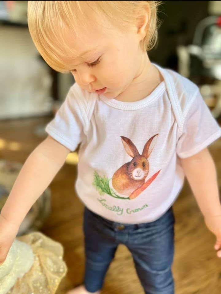 Bunny Onesie for wholesale by Blue Mermaid Art