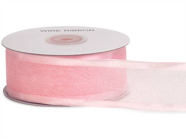 Nashville Wraps - Wholesale Ribbon - Gift Wrapping - Wired Satin Edge Sheer Ribbon12