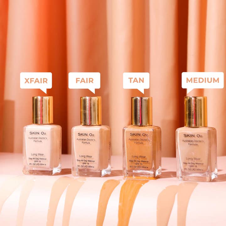 Skin O2 Long Wear Foundation for wholesale by Glow Salon Supplies