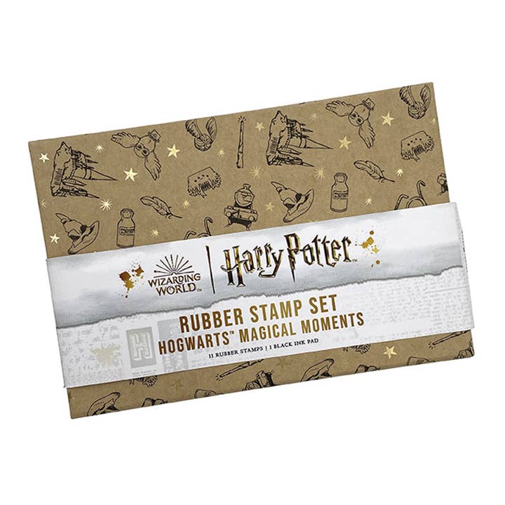 Harry Potter: Hogwarts Magical Moments Rubber Stamp Set for wholesale by Insight Editions - #1 Pop Culture Publisher