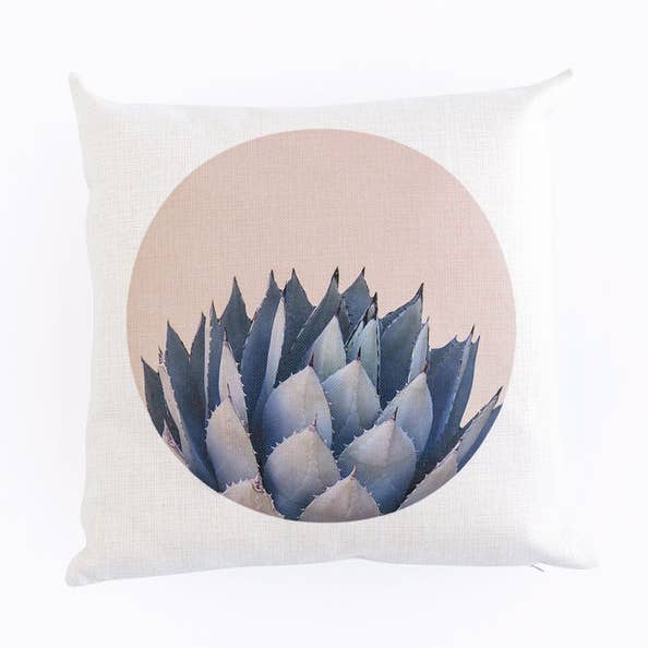 Agave Taupe fyrkantig linneduk, julklapp för wholesale av AURE