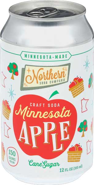 Hudson Meat Company - Wholesale Soda/Carbonated Drink - SODA APPLE    -    NORTHERN SODA0