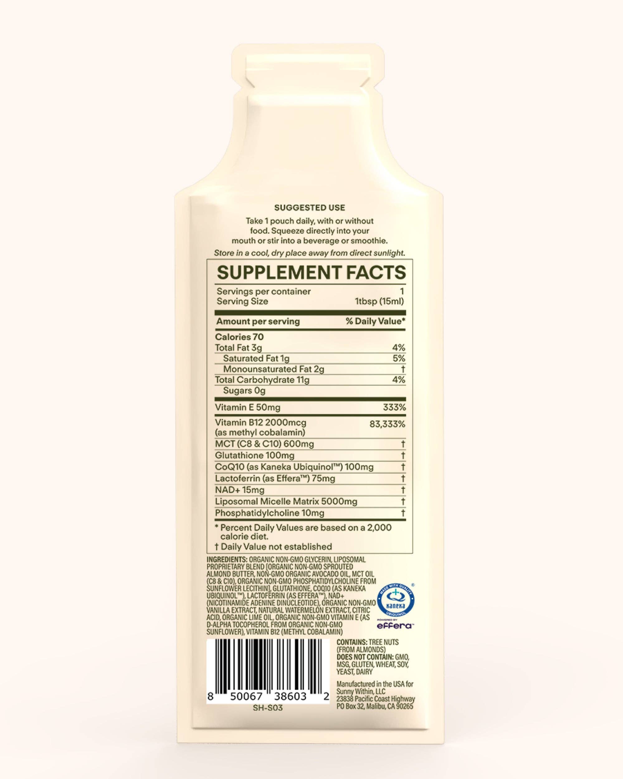 Sunny Within – wholesale Oral supplement/vitamin – Longevity4