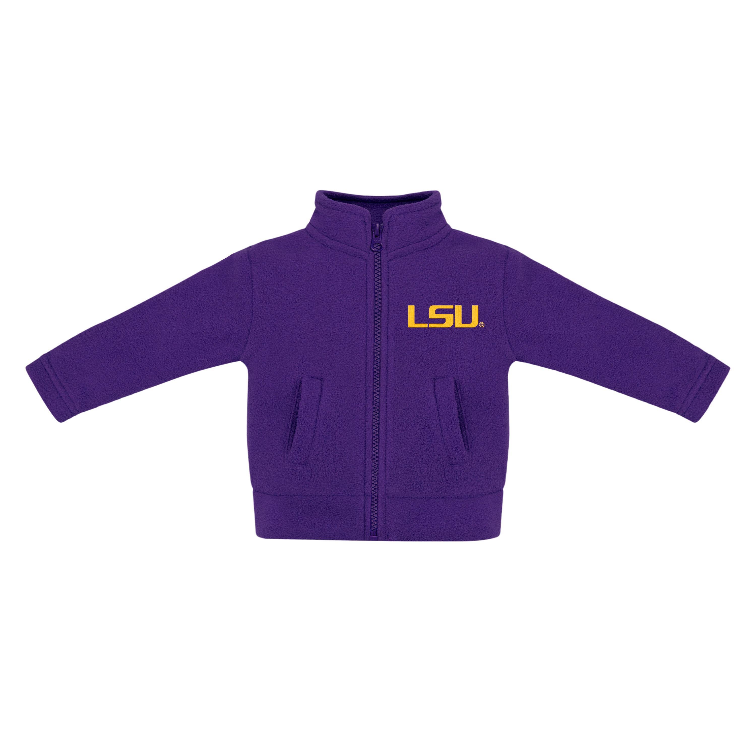 Creative Knitwear - Wholesale Fleece - Kids - LSU Tigers Kids Fleece Jacket