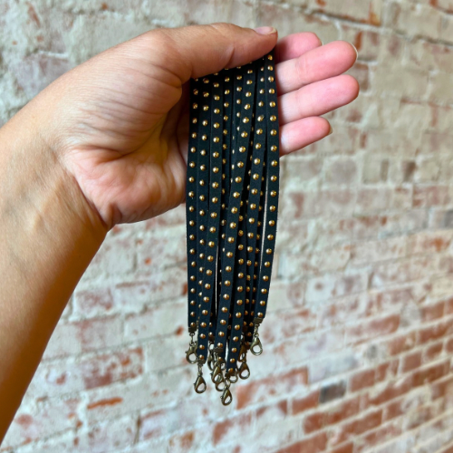 Brand Dandee - Wholesale Hat Accessory - Women's - Studded Leather Hat Chain4