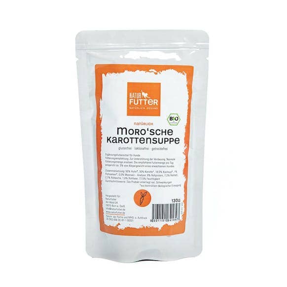 Naturfutter - Vente Nourriture – chien - Soupe aux carottes Morosche — Natural Food Wet Food