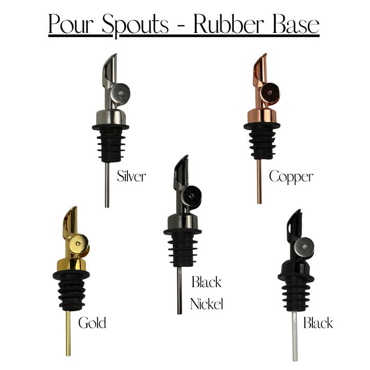 The Bottle Shoppe - Wholesale Oil/Vinegar Dispenser - Weighted Pour Spouts