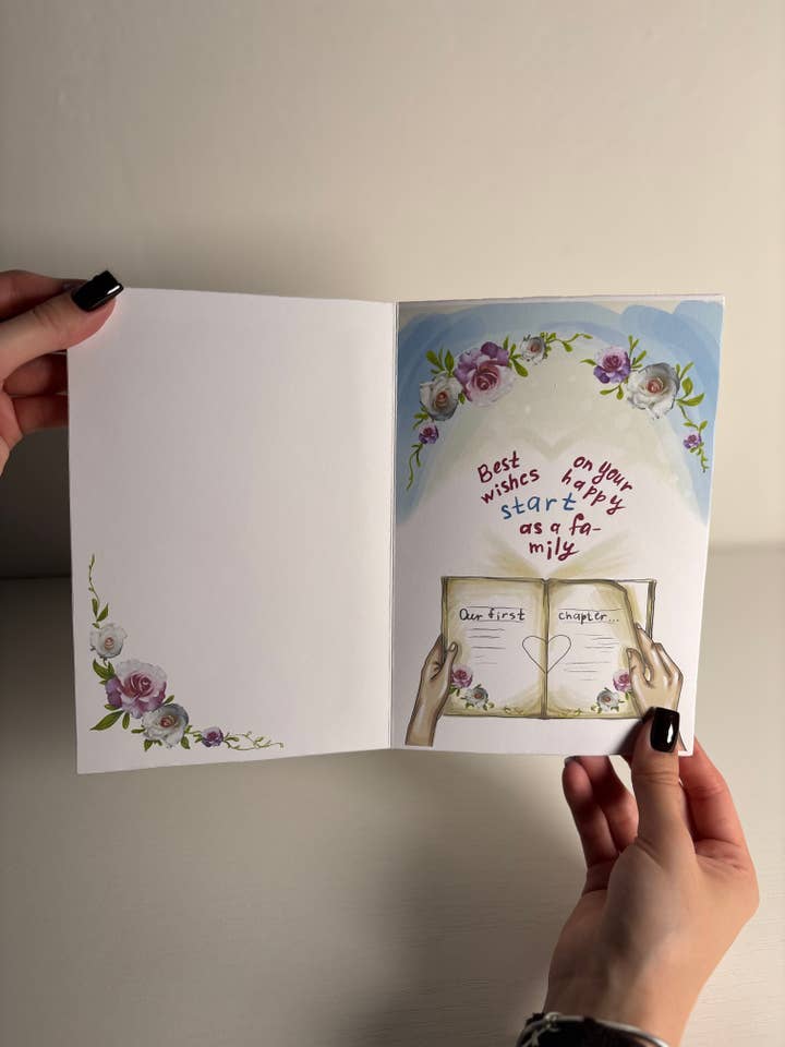 Handmade Wedding Card for wholesale by Kelov Studio