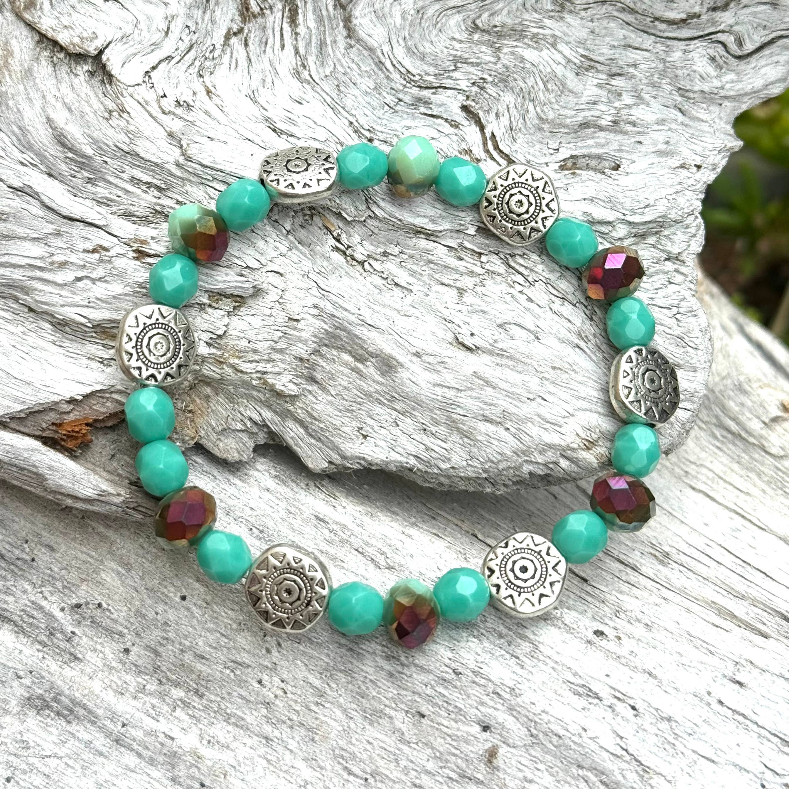 Jo Bird Jewelry - Wholesale Beaded Bracelet - Boho Beach Vibes Elastic Bracelets6