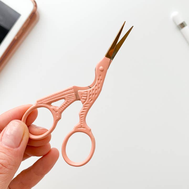 Matryoshka Doll Shop - Wholesale Scissors - Bird scissors, small sewing scissors, stork scissors