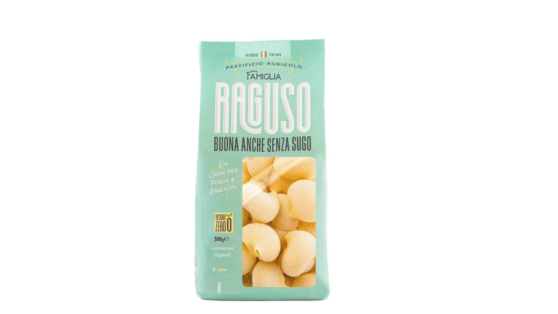 PASTA FAMIGLIA RAGUSO - Wholesale Pasta - GIANT LUMACONI - Good Even Without Sauce0