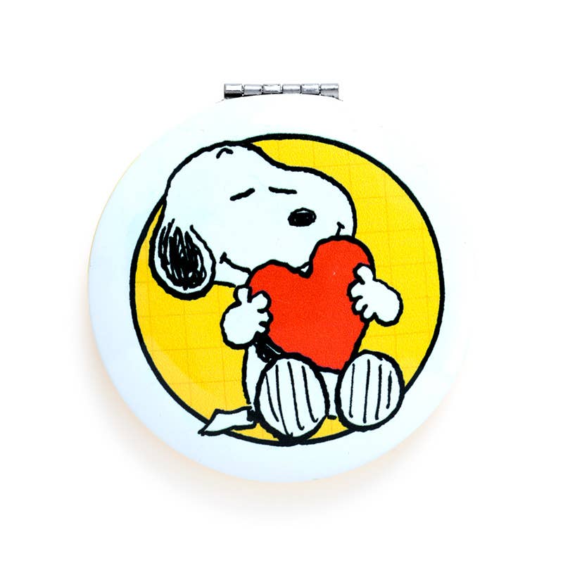 Puckator EU - Wholesale Compact Mirror - Peanuts Snoopy & Woodstock Compact Mirror4
