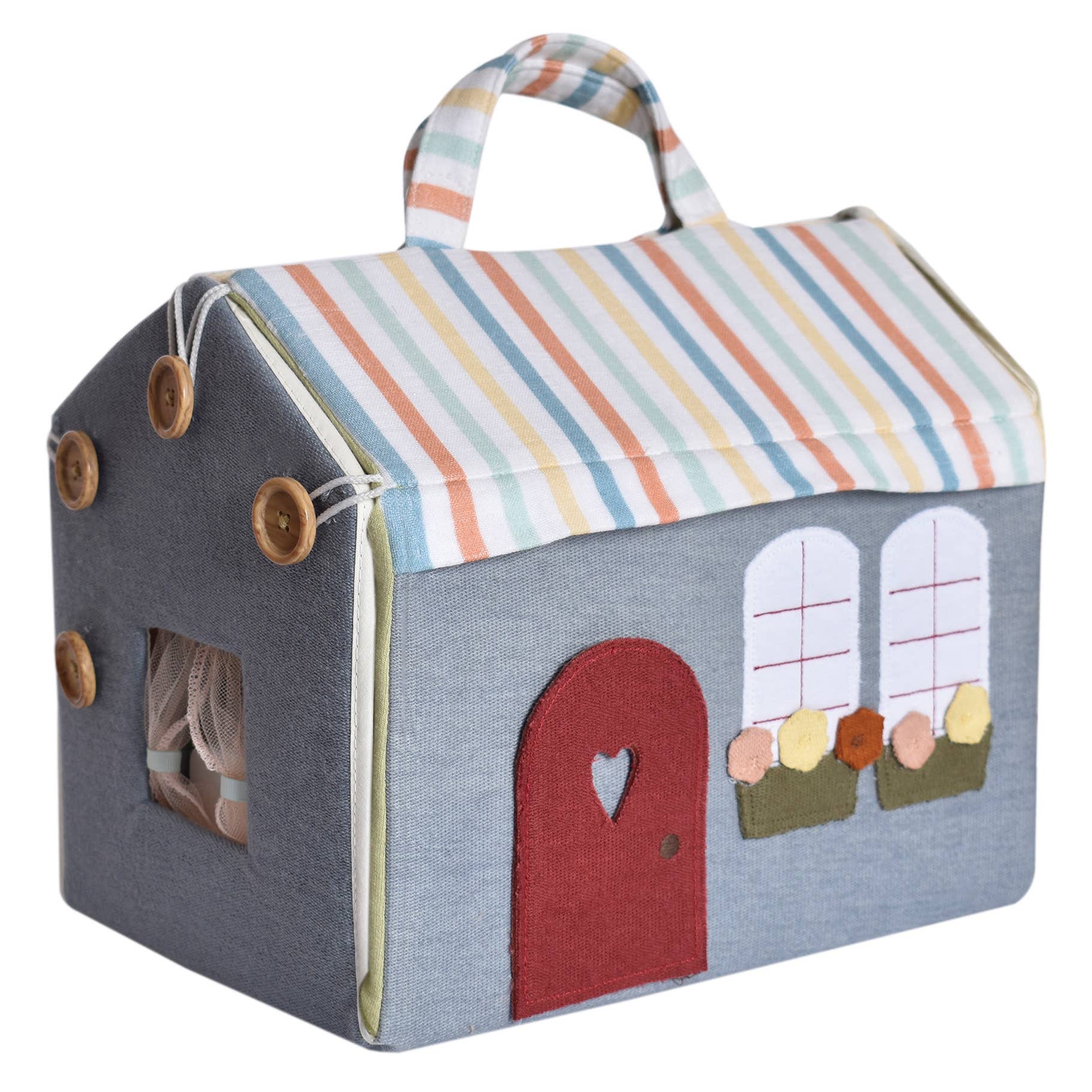 Tikiri Toys LLC - Wholesale Doll Accessory Kit - Kids - Doll House with Wooden Furniture1