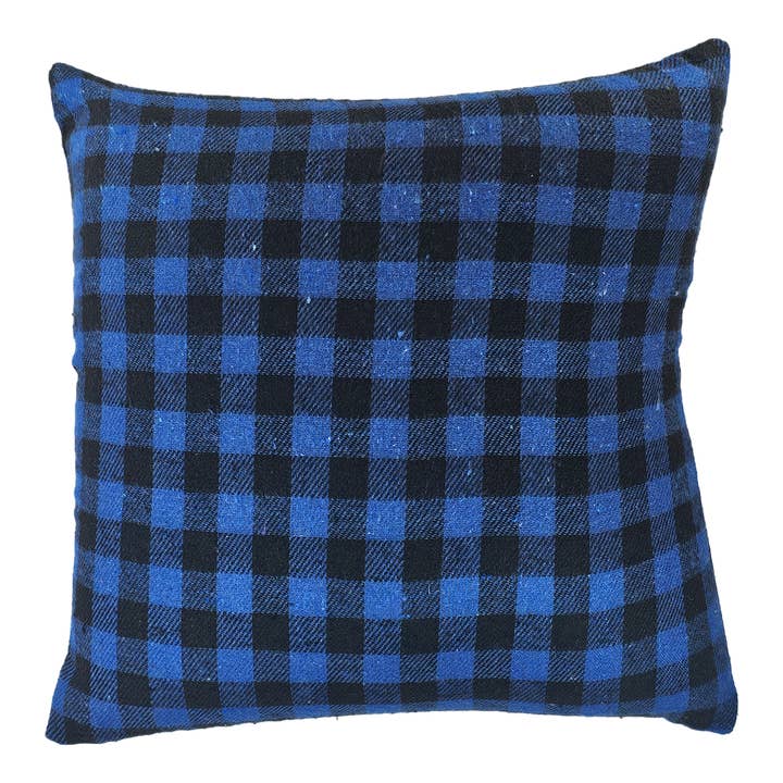 Royal Buffalo Plaid Pillow for wholesale by Comfee Cushion