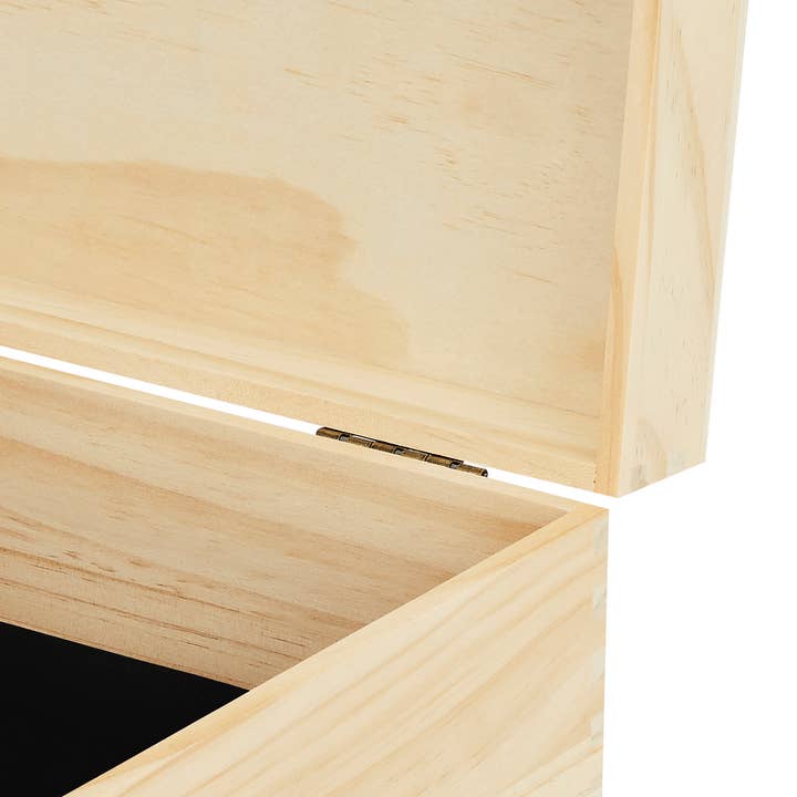 MakerFlo - Wholesale Decorative box - Makerflo Medium Wood Memory Box, Ideal for - Laser Engraving4