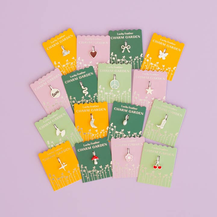Lucky Feather - Wholesale Jewelry Set - Charm Garden Gold + Silver Bundle - Popular Letters, Shapes, Birthstones & Jewelry Base Items - (480 pieces total!) + free Display5