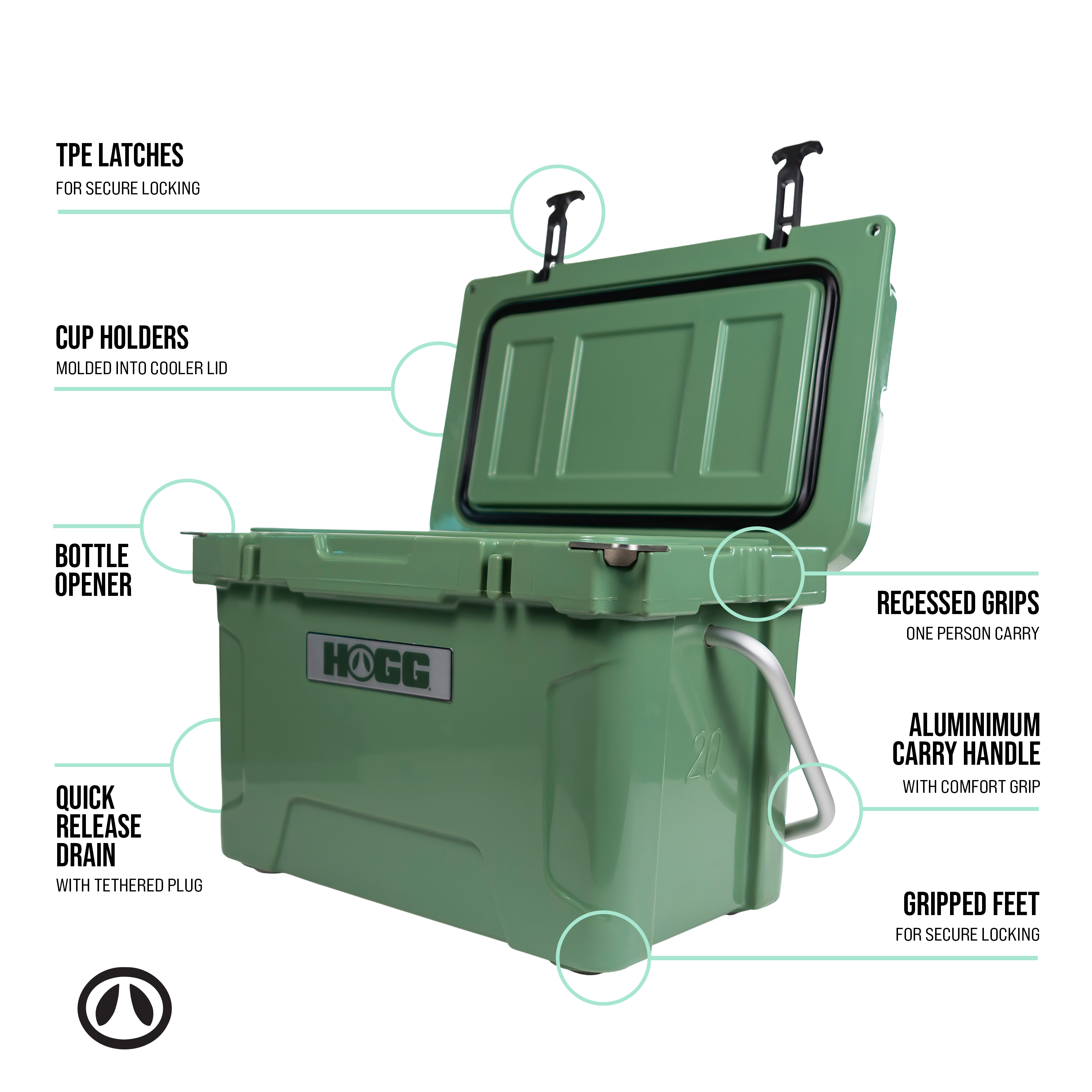 Hogg Outfitters - Wholesale Cooler/cooler bag - 20QT COOLER10