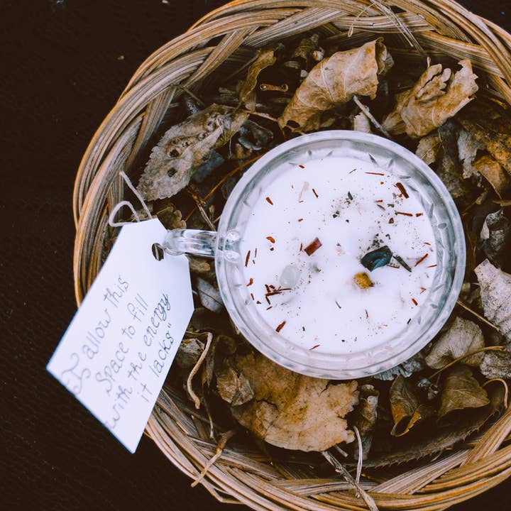 charged spell candle for wholesale by Witchy Wix