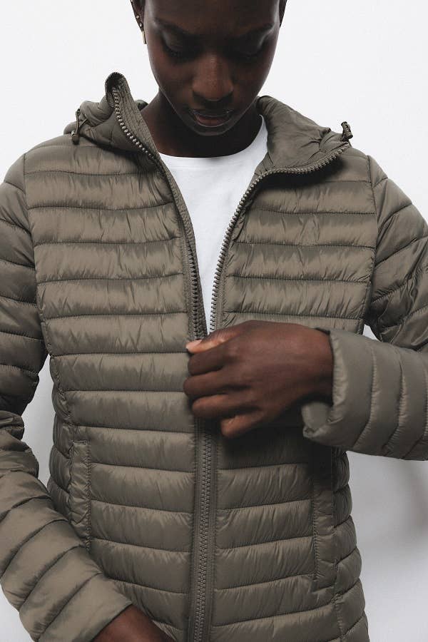 Lanidor - Wholesale Puffer Jacket - Women's - Plain Puffer Jacket (423540-39)2