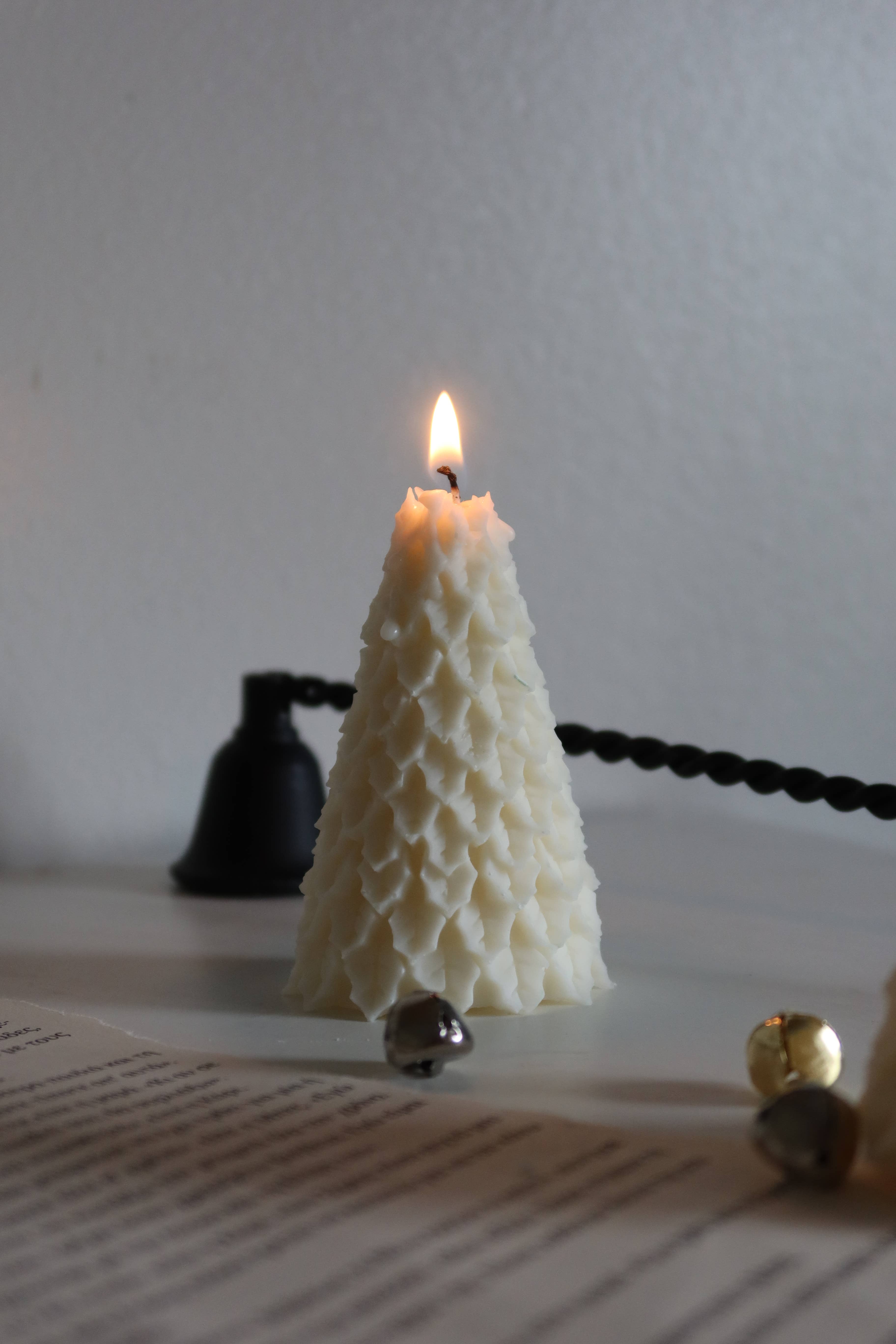 Project Helios - Wholesale Novelty Candle - Christmas tree candle, soy wax, Christmas decoration