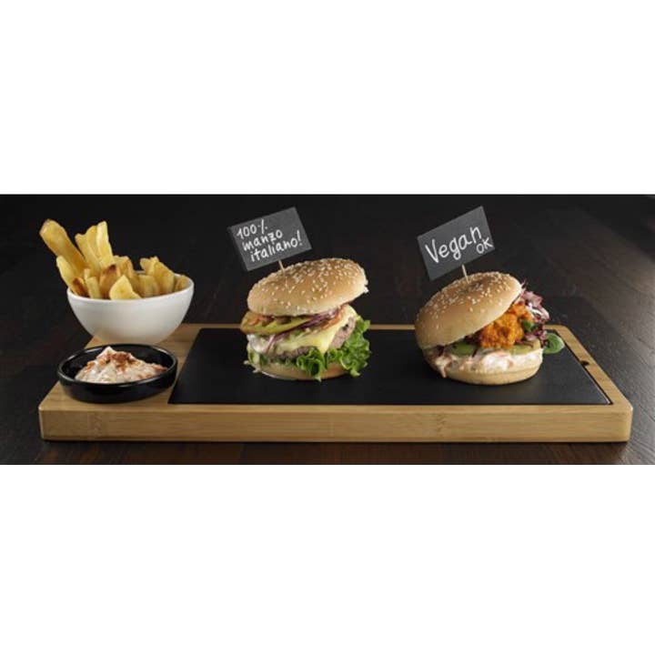 Hamburger Set 4 Pcs. for wholesale by Jaspers Tabletop