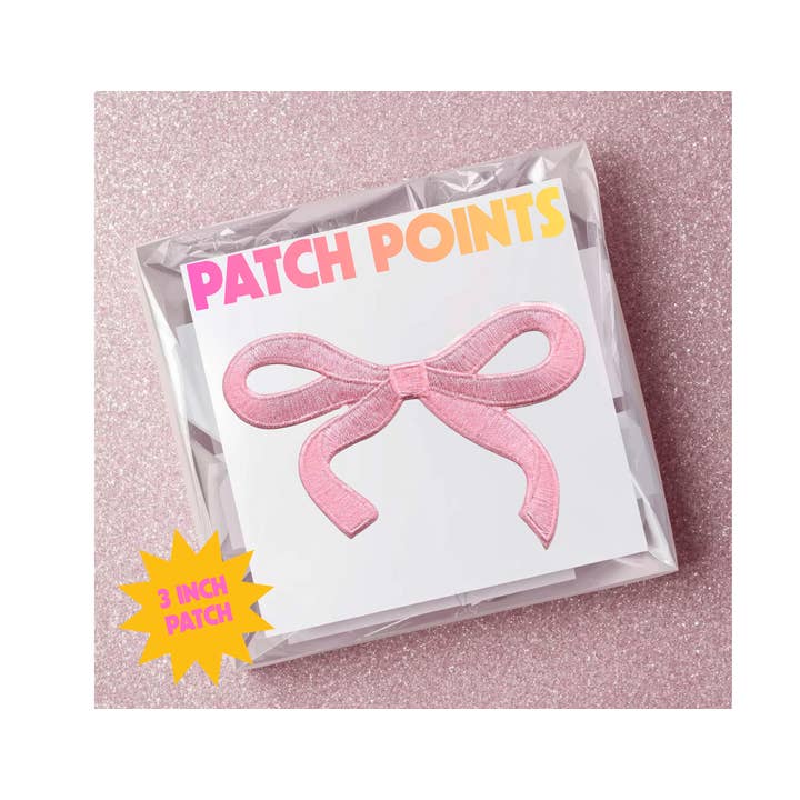 Lazo Bordado: Parche Termoadhesivo y Adhesivo para venta al por mayor de Patch Points