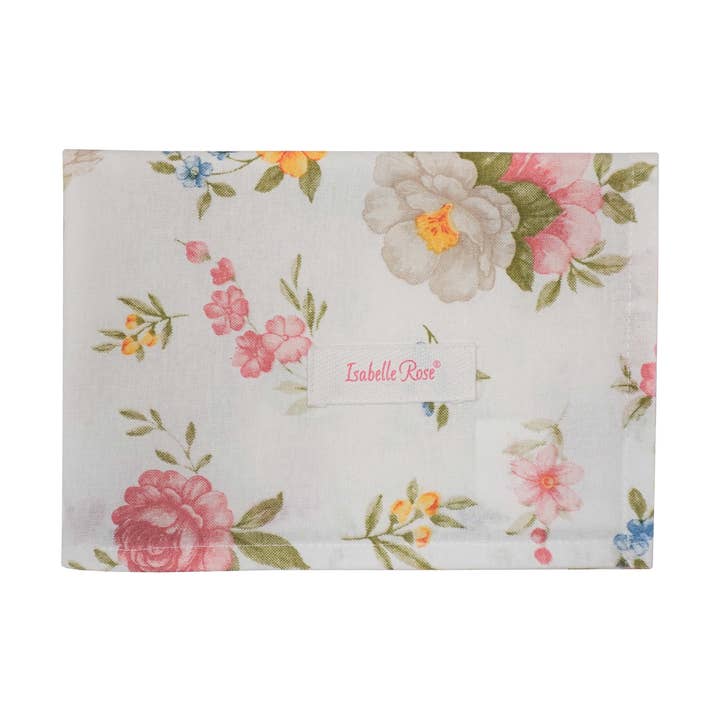 Torchon de cuisine English Garden avec roses 50x70 cm Isabelle Rose pour la vente par Isabelle Rose