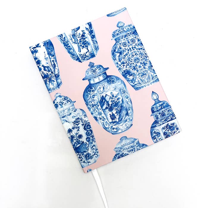 JOSIL Paperie & Gift - Wholesale Journal/Diary - Pink Ginger Jar Book Bound Journal3