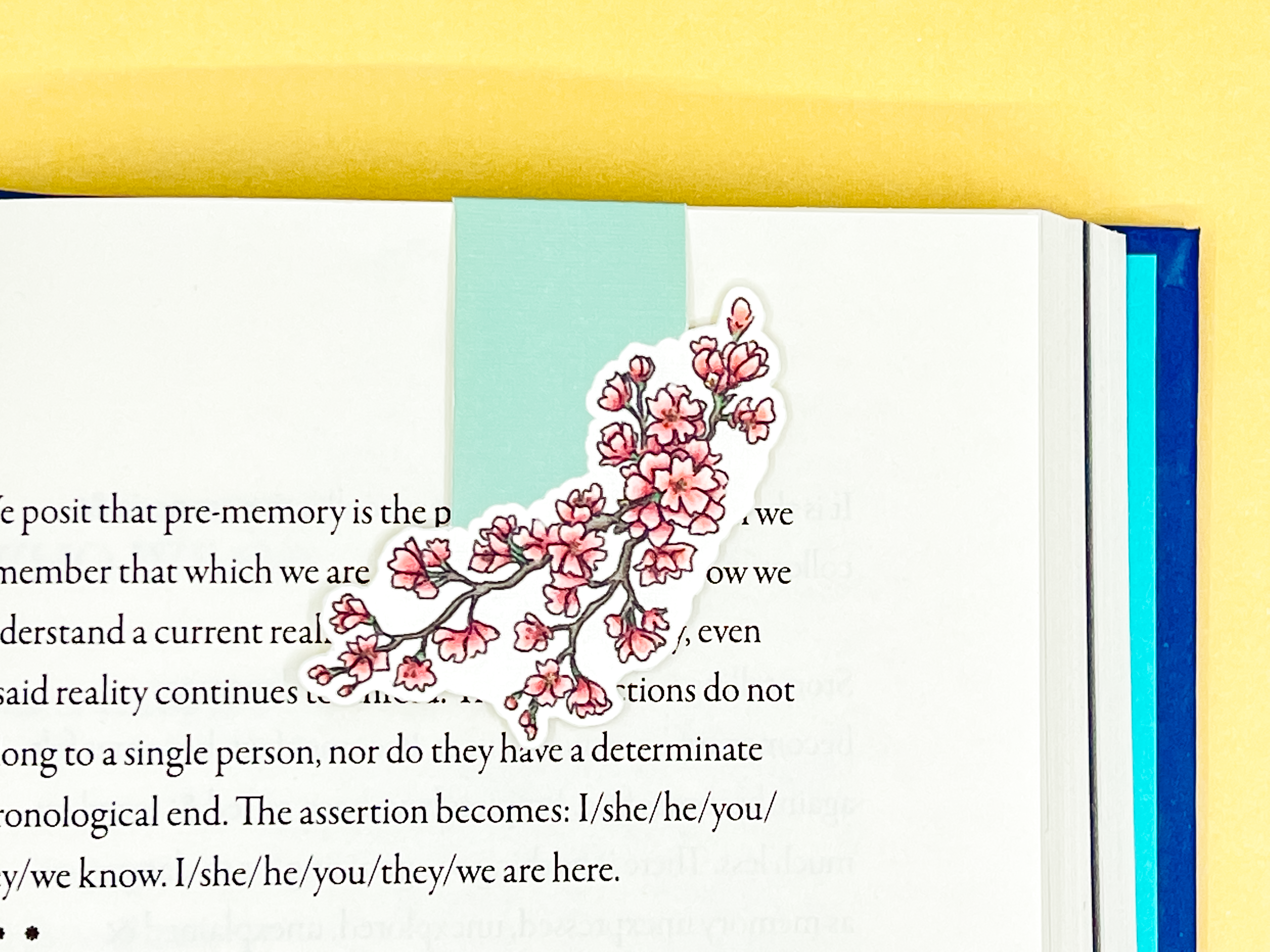 Zhi Wen Design - Wholesale Bookmark - Sakura (Cherry Blossom) Page Clip2
