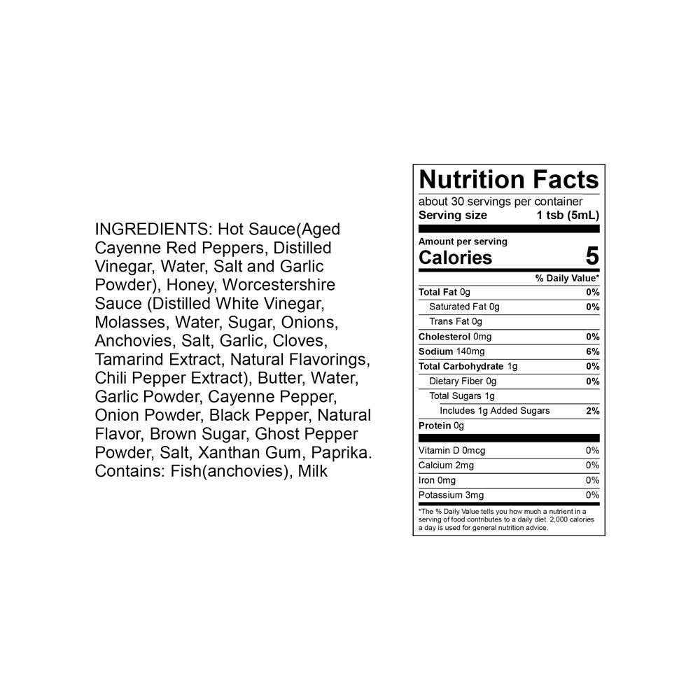 Rocky's Hot Sauce - Wholesale Hot Sauce - Rocky's Nashville Style Hot Sauce 5oz5