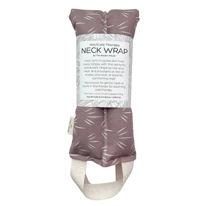 Neck Wrap - Mauve Sketch for wholesale by The Modern Pause