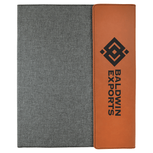 The Rural Home - Wholesale Folders - 9 1/2"x 12" Laserable Leatherette Canvas Portfolio4