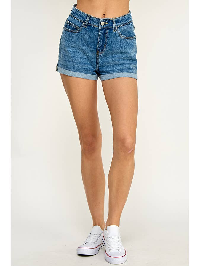 BLUE AGE – Calções – Mulher por atacado – CALÇÕES DE GANGA SÓLIDA STRITCH ALTA12